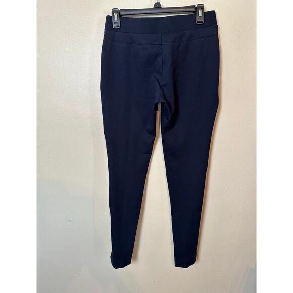 Anne Klein Women’s Ponte Dress Pants Cropped Trousers size 2 Black Slacks - Picture 3 of 5